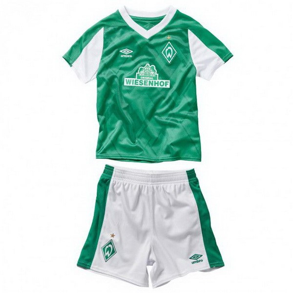 Camiseta Werder Bremen 1ª Kit Niños 2020 2021 Verde